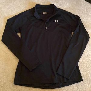 Under Armour, long sleeve, all season gear, size medium, black